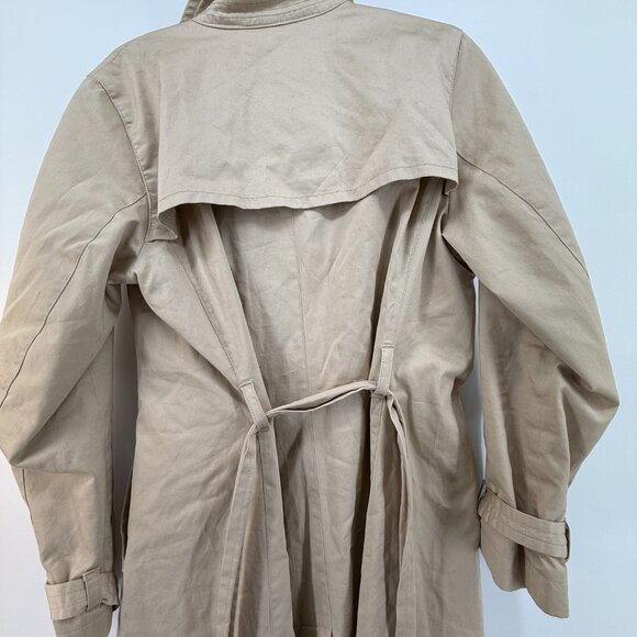 Banana Republic early 2000s Timeless trench coat with belt Womens Size Large - Picture 11 of 15